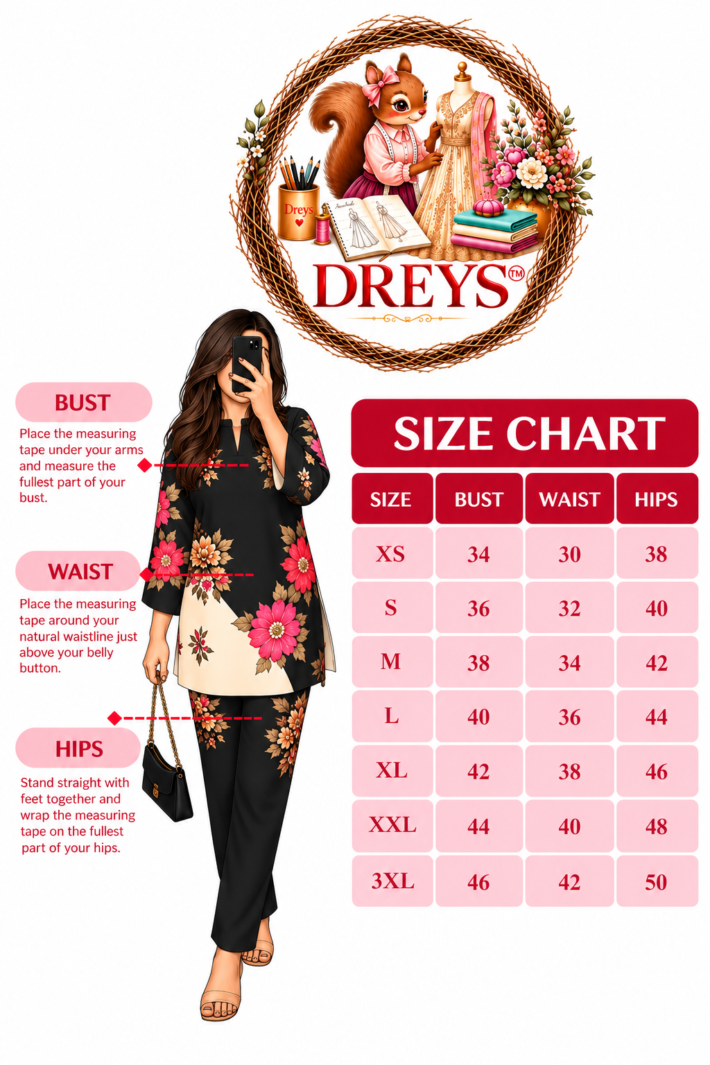 Pink Floral Poly Rayon Anarkali Set - D09